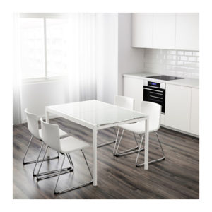 IKEA glivarp Glas ausziehtisch weiß Modell 2017